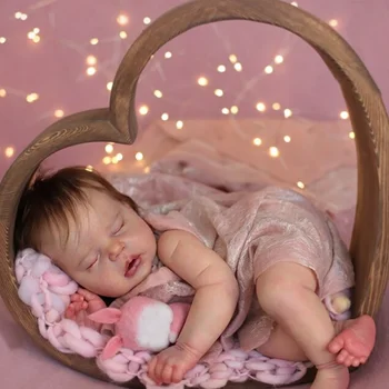 22-Inčni Lutka Реборн Kit Alexis Baby Sleeping Prazne Nedovršeni Dijelovi Lutke DIY Lutaka Kit Izravna Dostava