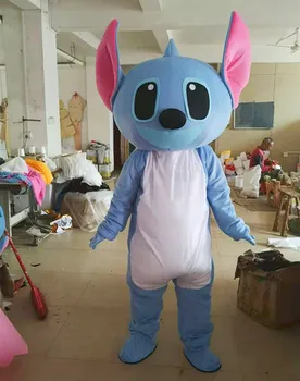 Cosplay Disney Lilo i Stitch Odijelo crtani lik Maskota Oglašavanje Odijelo Маскарадное Haljina College Karneval Životinja Proslava