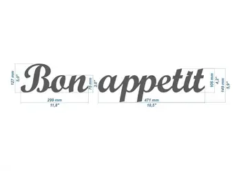 Dekor kuhinja drvene slova bon Apetit kuhinjski firma, zid umjetnost, home dekor, ukras bara, dekor restorana, firma za poslovanje
