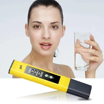 Digitalni LCD-PH-metar Pen Tester 0,01 Točnost Akvarij Bazen Voda Vino Urin Automatska Kalibracija PH-Metre za Tlo Vode