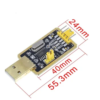 Modul CH340 umjesto PL2303, modul CH340G od RS232 na TTL sa ažuriranje USB na serijski port na devet щеточных male plate