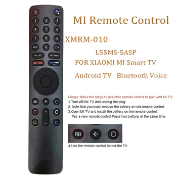 Novi XMRM-010 Glas Laserski Bluetooth Daljinski Upravljač za Xiaomi MI TV 4S Android Smart TV L65M5-5ASP MI P1 32 MI Box