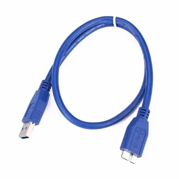 USB 3.0 A-Micro B Za vanjski tvrdi disk WD, Seagate za Samsung Višenamjenski kabel plave boje