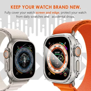 Zaštitna folija za Apple Watch Ultra 8 7 SE 6 5 4 3 Zaštitna folija za zaslon Apple Watch 49 mm 45 mm 41 mm 44 mm 40 mm 42 mm Гидрогелевая film
