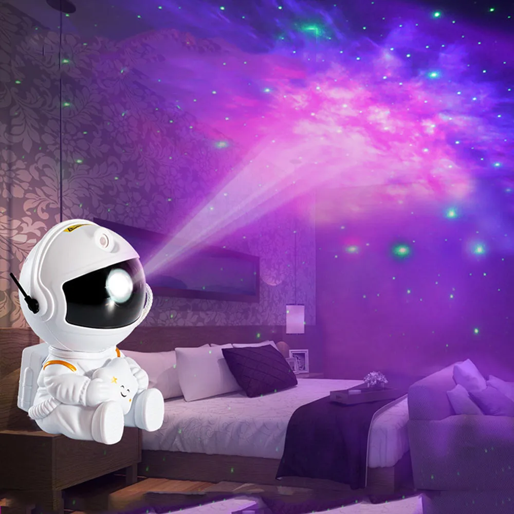 Astronaut galaxy projektor zvjezdanog neba zvijezde led noćno svjetlo za  spavaće sobe home dekor dječji dar projekcija atmosfera stolne svjetiljke  poredak / Rasvjeta i rasvjeta <